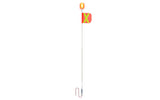 8′ Safety Whip with Removable LED Top Light - NSB-W8A