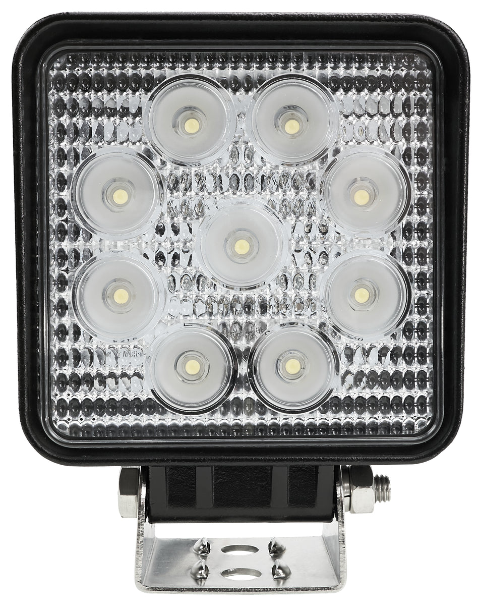 4" Square 60º Flood Beam LED Light - N727-60