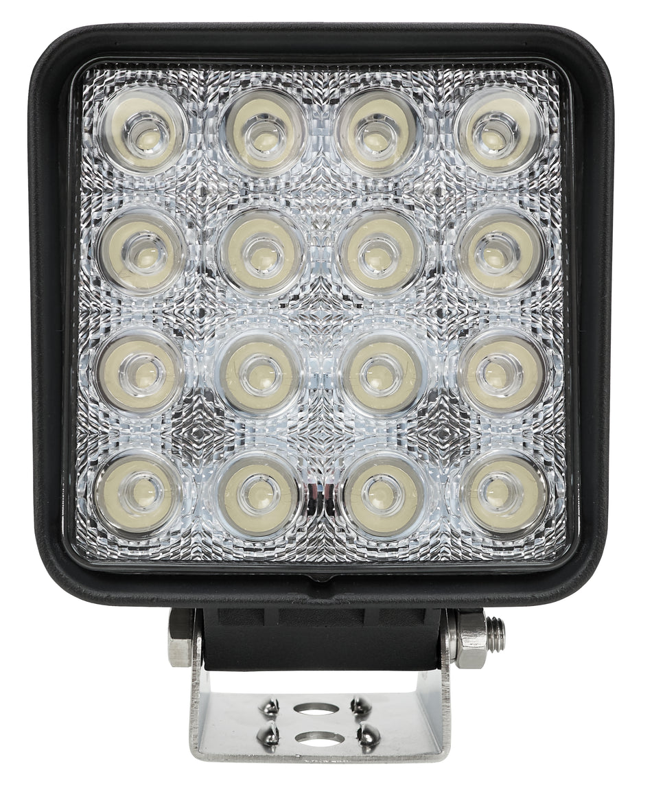 4" Square 60º Flood Beam LED Light - N1748-60