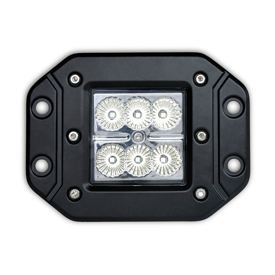 3" Cube Flood Beam CREE LED Light (Flush Mount) N1218IF