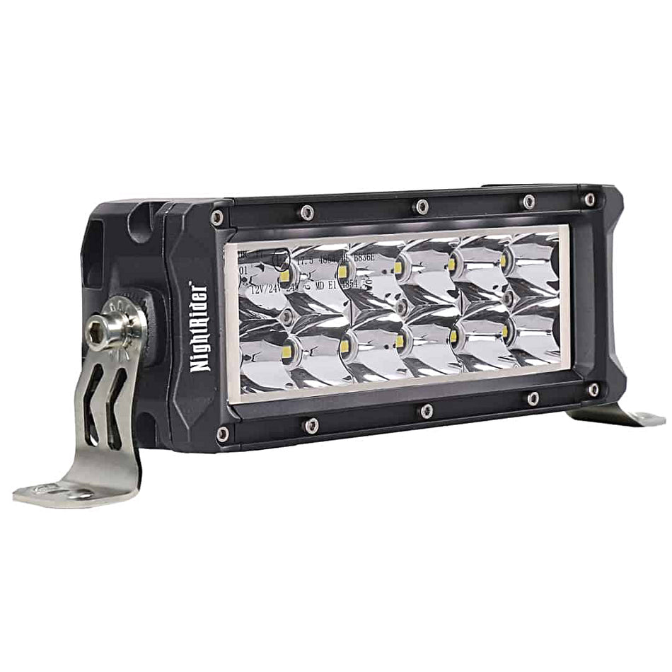 6" Heated NightDriver Series Double Row ECE LED Light Bar - N236EM-HL-1