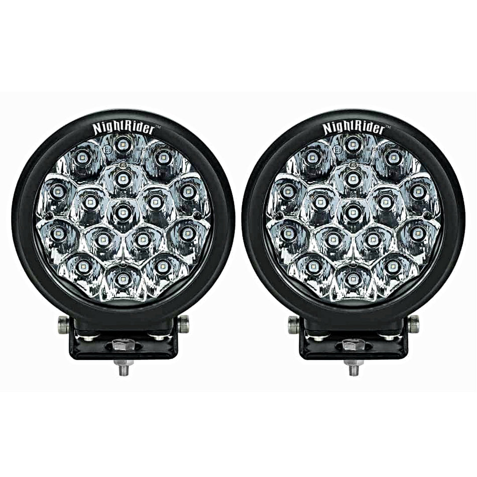 7" Round ECE OSRAM LED Driving Light (Pair) - N2448EM