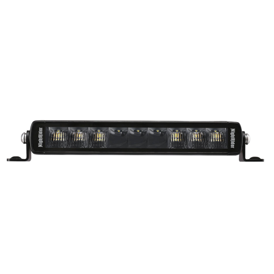 10" Jet Black Series Single Row High Power LED Light Bar - NJS10