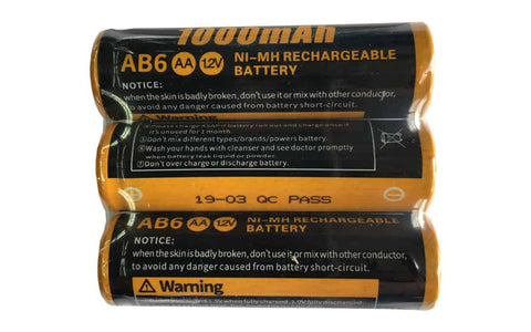 Rechargeable Batteries for NFH800Z (Set of 3) - NFAB6